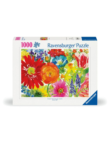 RVSPA00671,Ravensburger - Puzzle flori abundente 1000 piese design nou