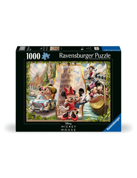 RVSPA00498,Ravensburger - Puzzle Mickey si Minnie in vacanta 1000 piese design nou
