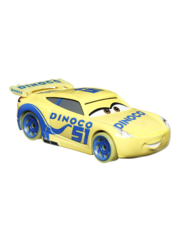 MTHPG76_HPG81,Cars Glow Racers Masinuta Metalica Dinoco Cruz Ramirez 1:55
