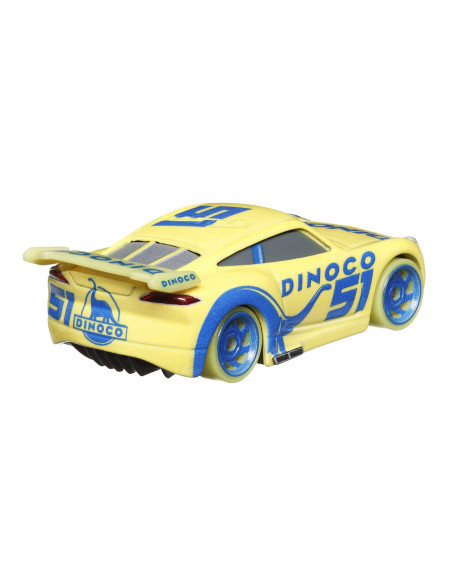 MTHPG76_HPG81,Cars Glow Racers Masinuta Metalica Dinoco Cruz Ramirez 1:55
