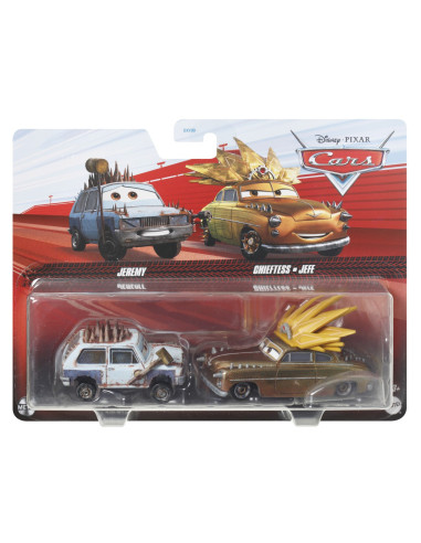 MTDXV99_HLH64,Cars3 Set 2 Masinute Metalice Jeremy Si Jefe