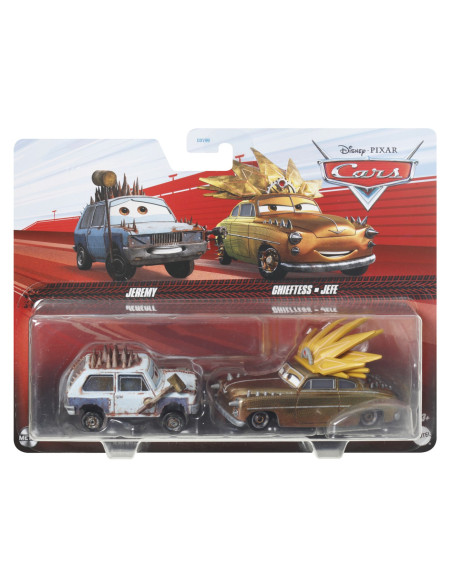 MTDXV99_HLH64,Cars3 Set 2 Masinute Metalice Jeremy Si Jefe