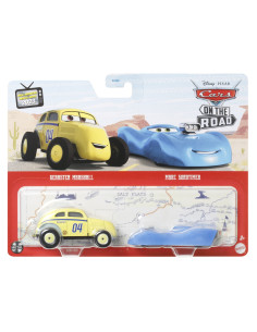 MTDXV99_HLH67,Cars3 Set 2 Masinute Metalice Gearsten Marshall Si Marc Sondtimer