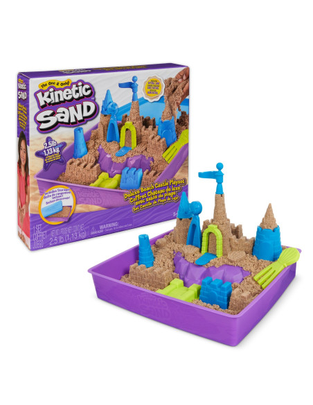 VV-6067801,Kinetic Sand Set Regatul Nisipului De Plaja