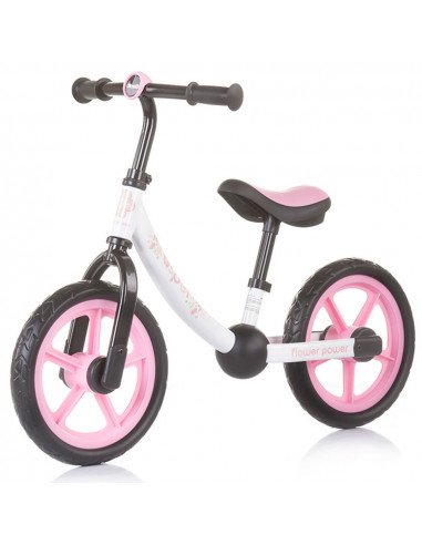 Bicicleta fara pedale Chipolino Casper flower power,DIKC01708FP