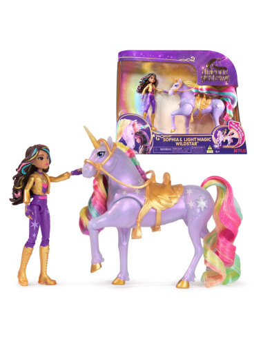VV-6067325,Unicorn Academy Set Papusa Sophia Si Unicornul Lightstar