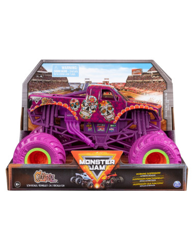 VV-6056371_20143046,Monster Jam Masinuta Metalica Calavera Scara 1:24