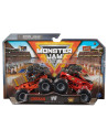 VV-6064128_20144318,Monster Jam Set 2 Masinute Metalice Lumberjack Si Axe Scara 1:64