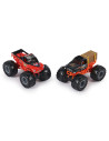 VV-6064128_20144318,Monster Jam Set 2 Masinute Metalice Lumberjack Si Axe Scara 1:64