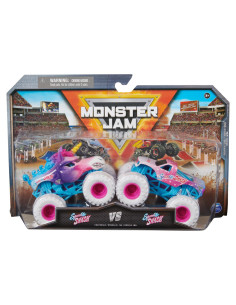 VV-6064128_20144320,Monster Jam Set 2 Masinute Metalice Sparkle Smash Scara 1:64