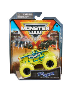 VV-6044941_20145411,Monster Jam Masinuta Metalica Blue Thunder Scara 1 La 64