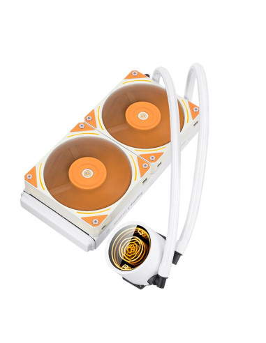 BEICED-II-240-ARGB-MEOW-OR,Cooler procesor cu lichid Segotep II BeIced 240 Meow Orange aRGB