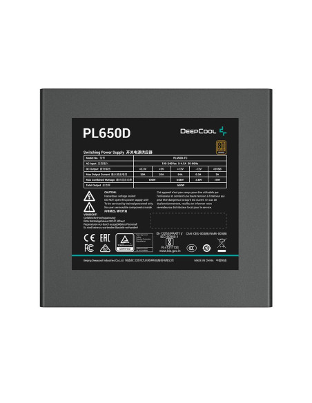 R-PL650D-FC0B-EU,Sursa Deepcool PL650D 650W neagra