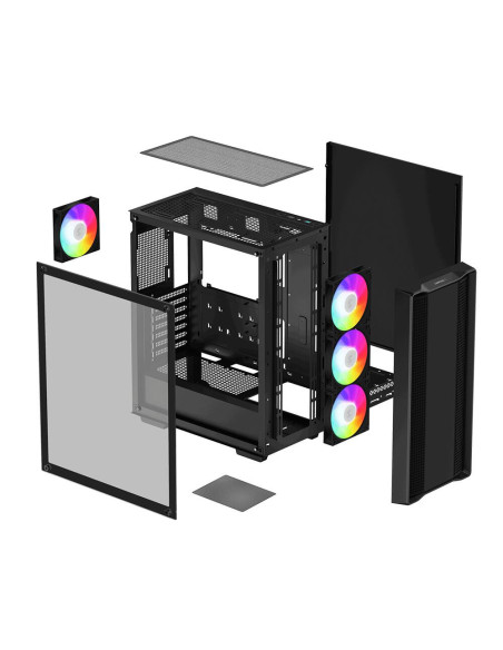 R-CC560-BKTAA4-G-2,Carcasa Deepcool CC560 V2 aRGB neagra R-CC560-BKTAA4-G-2,Carcasa Deepcool CC560 V2 aRGB neagra