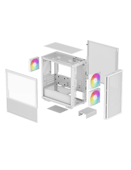 R-CH360-WHAPE3-G-1,Carcasa Deepcool CH360 aRGB alba R-CH360-WHAPE3-G-1,Carcasa Deepcool CH360 aRGB alba