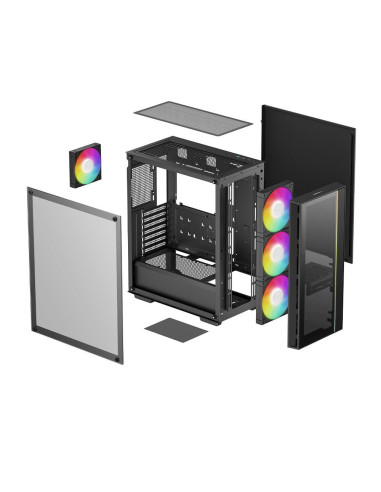 R-MATREXX55-BCADA4-G-4,Carcasa Deepcool Matrexx 55 V4 aRGB neagra R-MATREXX55-BCADA4-G-4,Carcasa Deepcool Matrexx 55 V4 aRGB neagra