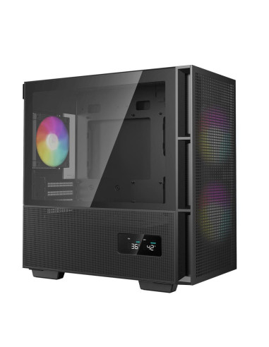 R-CH360-BKAPE3D-G-1,Carcasa Deepcool CH360 Digital aRGB neagra