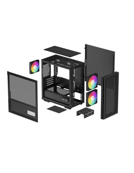 R-CH360-BKAPE3D-G-1,Carcasa Deepcool CH360 Digital aRGB neagra