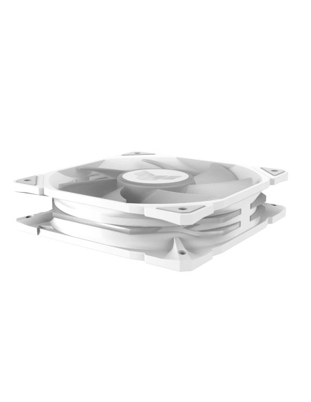 90DA0093-B09020,Set 3 ventilatoare Asus TUF Gaming TR120 aRGB 120mm albe
