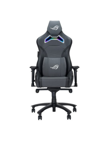 90GC01M0-MSG040,Scaun gaming ASUS ROG Chariot X gri iluminare aRGB