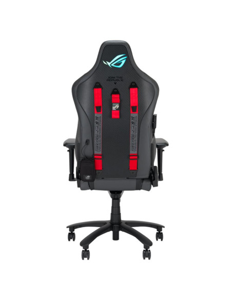 90GC01M0-MSG040,Scaun gaming ASUS ROG Chariot X gri iluminare aRGB
