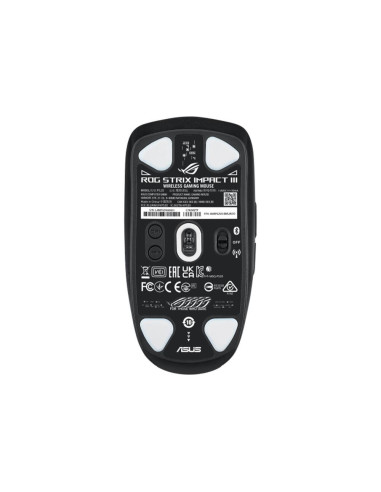 90MP03D0-BMUA00,Mouse gaming wireless bluetooth si cu fir ASUS ROG Impact III negru