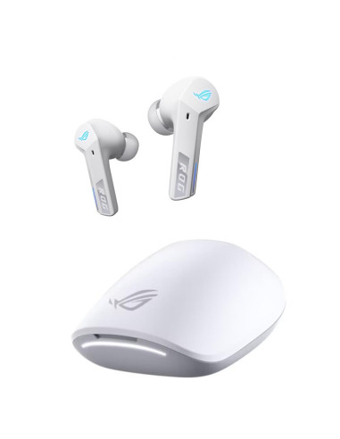 90YH03Y0-BTUA10,Casti wireless in ear ASUS ROG Cetra SpeedNova True Wireless albe