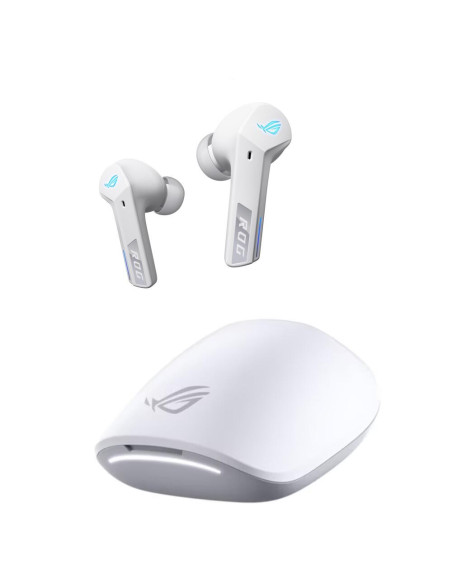 90YH03Y0-BTUA10,Casti wireless in ear ASUS ROG Cetra SpeedNova True Wireless albe