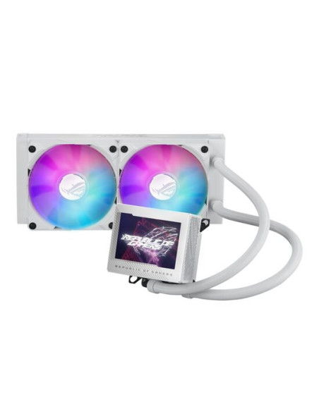 90RC00K2-M0UAY0,Cooler procesor cu lichid ASUS ROG RYUJIN III 240 iluminare aRGB cu display alb 90RC00K2-M0UAY0,Cooler procesor cu lichid ASUS ROG RYUJIN III 240 iluminare aRGB cu display alb