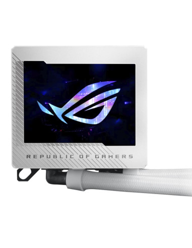 90RC00K2-M0UAY0,Cooler procesor cu lichid ASUS ROG RYUJIN III 240 iluminare aRGB cu display alb 90RC00K2-M0UAY0,Cooler procesor cu lichid ASUS ROG RYUJIN III 240 iluminare aRGB cu display alb