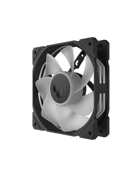 90DA00D0-B09020,Set 3 ventilatoare Asus TUF Gaming TR120 aRGB Reverse 120mm negre