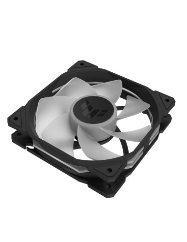 90DA00D0-B09020,Set 3 ventilatoare Asus TUF Gaming TR120 aRGB Reverse 120mm negre