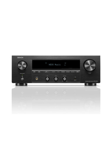 DRA-900H,Receiver Stereo Denon DRA-900H, 2x145W, 8K, HDMI, HEOS, Wi-Fi, Bluetooth, negru