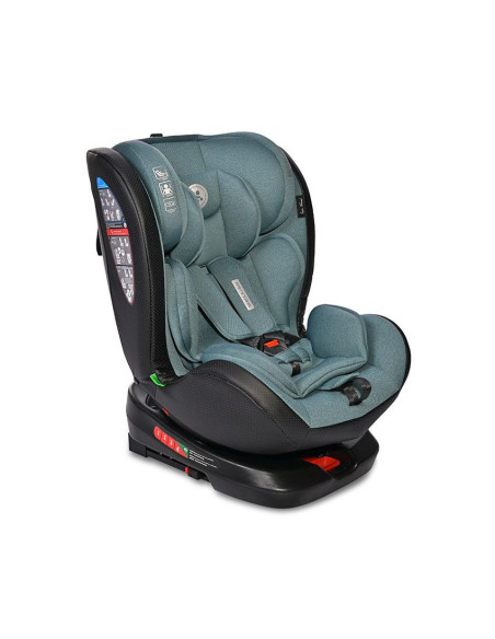 10071802409,Scaun auto, Nebula, i-Size, Isofix, rotativ, 0 Luni-12 Ani, 40-150 cm, Arctic