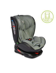 10071802410,Scaun auto, Nebula, i-Size, Isofix, rotativ, 0 Luni-12 Ani, 40-150 cm, Iceberg Green