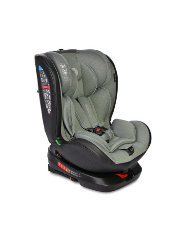 10071802410,Scaun auto, Nebula, i-Size, Isofix, rotativ, 0 Luni-12 Ani, 40-150 cm, Iceberg Green