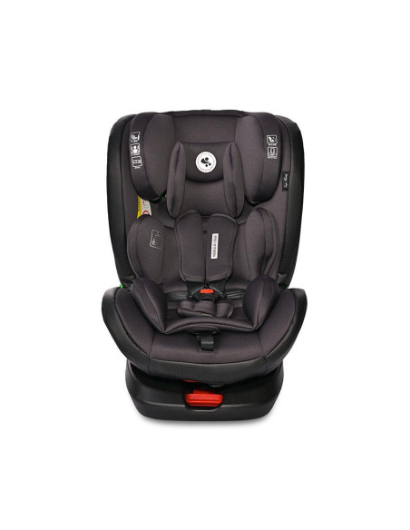 10071802401,Scaun auto, Nebula, i-Size, Isofix, rotativ, 0 Luni-12 Ani, 40-150 cm, Black