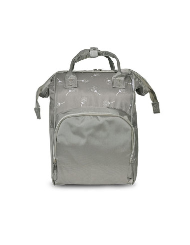 10040310001,Rucsac accesorii bebelusi Tender, multiple compartimente, buzunar izoterm, Grey