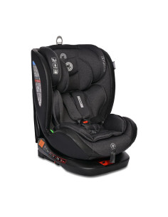 10071792401,Scaun auto Ares, Isofix, i-Size, rotativ 360 grade, 40-150 cm, 0 luni-12 ani, Black Jasper 2