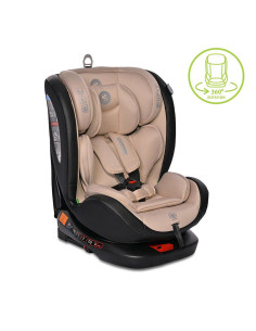 10071792412,Scaun auto Ares, Isofix, i-Size, rotativ 360 grade, 40-150 cm, 0 luni-12 ani, Beige