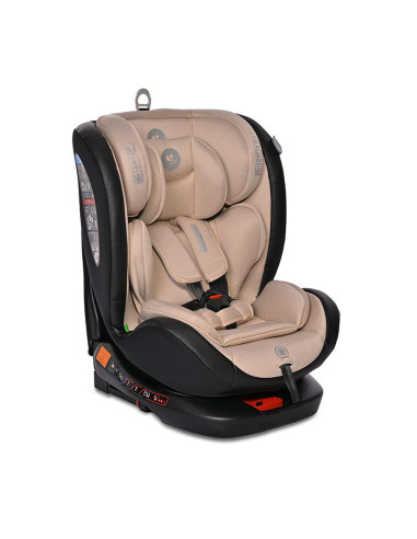 10071792412,Scaun auto Ares, Isofix, i-Size, rotativ 360 grade, 40-150 cm, 0 luni-12 ani, Beige