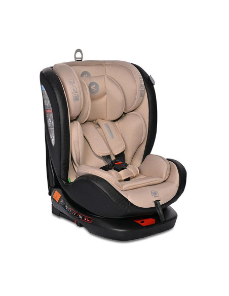10071792412,Scaun auto Ares, Isofix, i-Size, rotativ 360 grade, 40-150 cm, 0 luni-12 ani, Beige