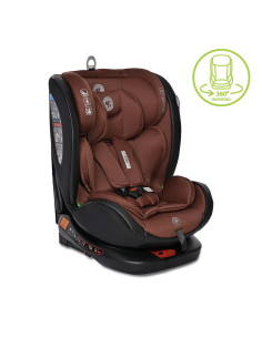 10071792408,Scaun auto Ares, Isofix, i-Size, rotativ 360 grade, 40-150 cm, 0 luni-12 ani, Ginger