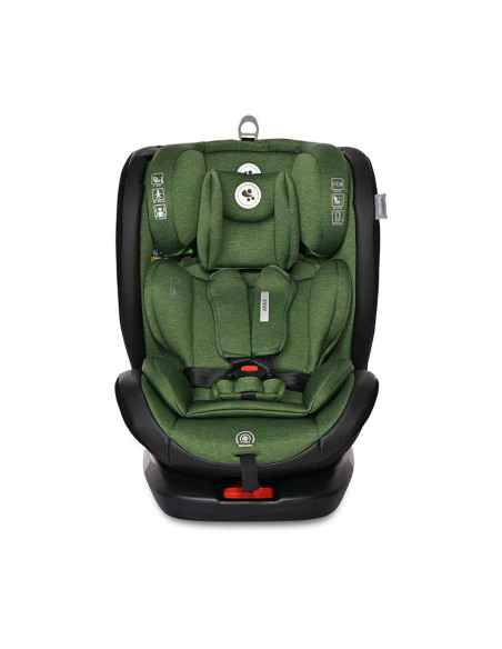 10071792411,Scaun auto Ares, Isofix, i-Size, rotativ 360 grade, 40-150 cm, 0 luni-12 ani, Green