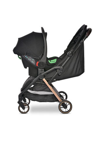 10021992401,Carucior Set 2 in 1, autofold, Loret, cosulet auto inclus, pana la 22 kg, Black 10021992401,Carucior Set 2 in 1, autofold, Loret, cosulet auto inclus, pana la 22 kg, Black