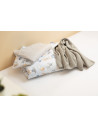 SILLO-43794,Set lenjerie de pat cu 2 piese Sensillo Zbor in Nori
