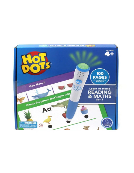 ESP2445-UK,Set Hot Dots® - calculez si citesc in lb engleza (set 1)