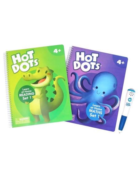 ESP2445-UK,Set Hot Dots® - calculez si citesc in lb engleza (set 1)