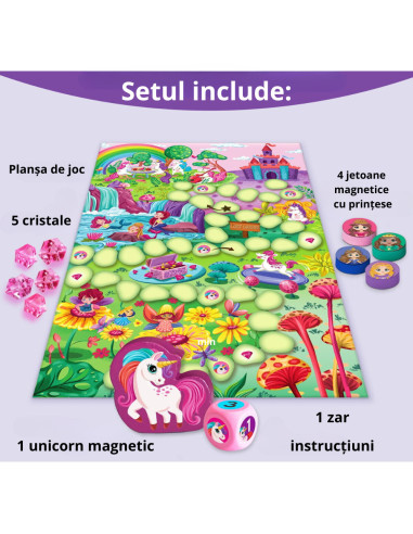 CCPPL117,Joc de societate magnetic - Cursa printeselor