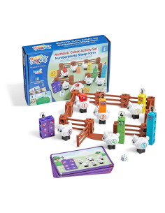 HM96093-UK,MathLink®Cubes Numberblocks - Ferma oitelor